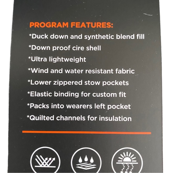 NWT Men’s Hawke & Co Sports Performance Pro Series Jacket - Picture 13 of 15